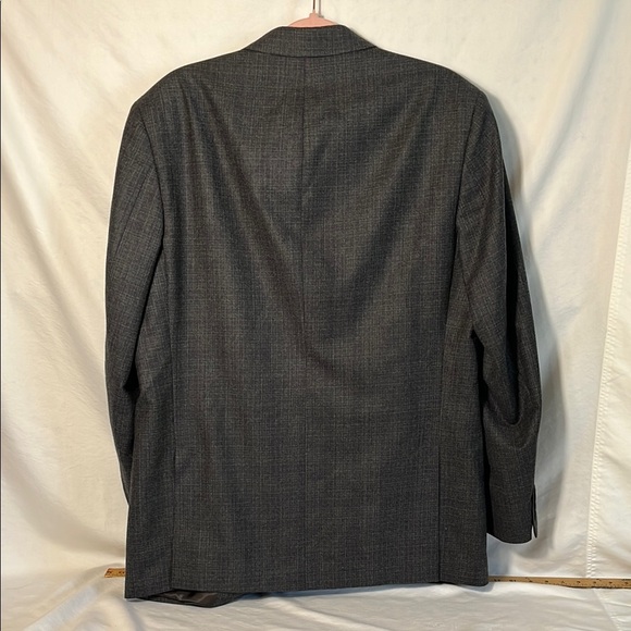 Calvin Klein Gray Sport Coat with Notch Lapels - Picture 2 of 7